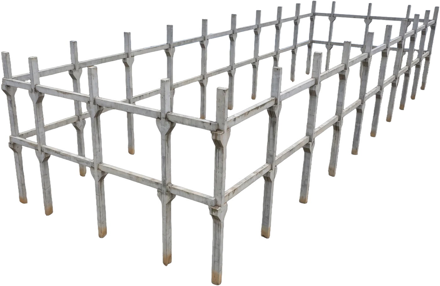 Armado de estructura: pieza del sistema prefabricado